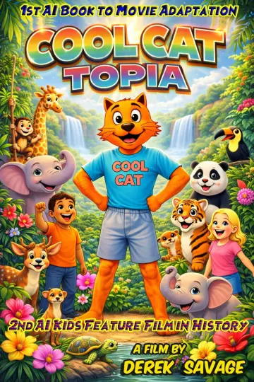 Plakat do filmu "Cool Cat Topia - Kids