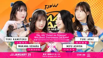 Zasłona do filmu "第6回“ふたりはプリンセス”Max Heartトーナメント" #1173049