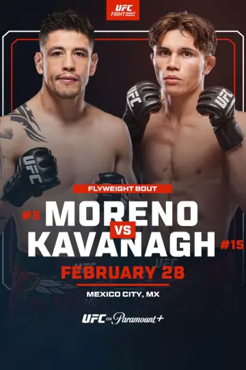 Plakat do filmu "UFC Fight Night 268: Moreno vs. Kavanagh" #539140