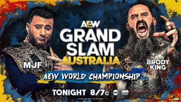 Zasłona do filmu "AEW Grand Slam Australia 2026" #793109