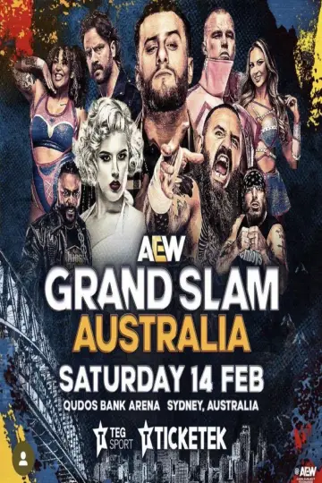 Plakat do filmu "AEW Grand Slam Australia 2026" #793111