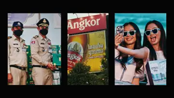 Zasłona do filmu "Cambodianske øldrømme" #779002
