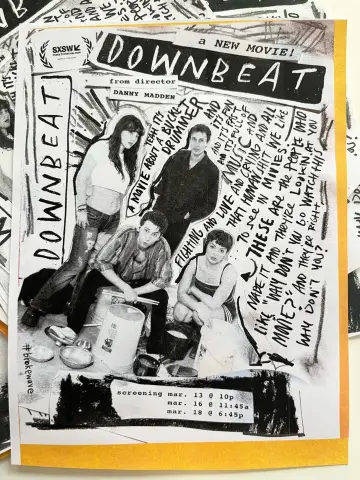 Plakat do filmu "Downbeat" #1638615