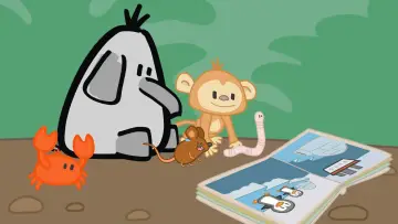 Zasłona do filmu "Ellie de olifant - De grote reis" #538665