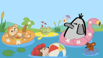 Zasłona do filmu "Ellie de olifant - De grote reis" #538666