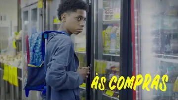 Zasłona do filmu "Às Compras" #794438