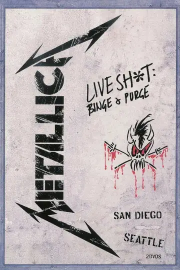 Metallica: Live Shit - Binge & Purge plakat