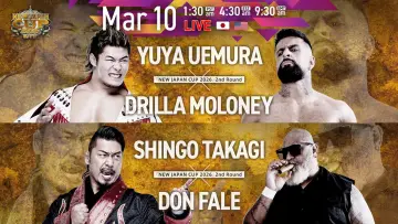 Zasłona do filmu "NJPW New Japan Cup 2026 - Day 5" #777376