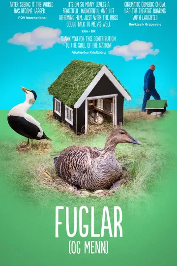 Plakat do filmu "Fuglar (og menn)" #1785939