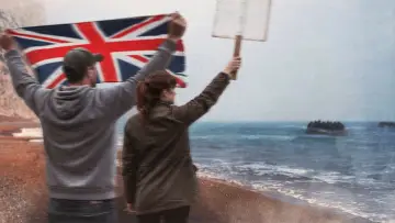 Zasłona do filmu "Not Welcome: The Battle to Stop the Boats" #787551