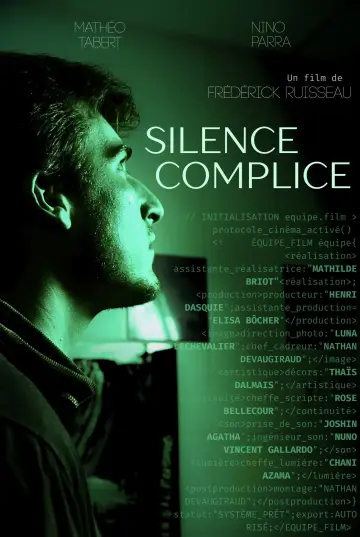 Plakat do filmu "Silence Complice" #1160675