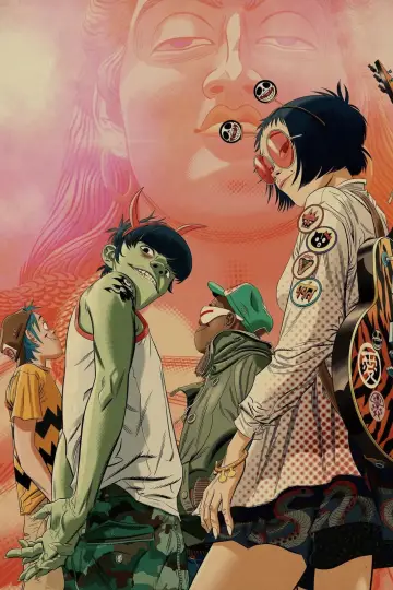 Plakat do filmu "Gorillaz Present: The Mountain, The Moon Cave and The Sad God" #1205497