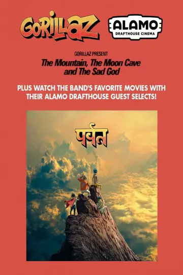 Plakat do filmu "Gorillaz Present: The Mountain, The Moon Cave and The Sad God" #812381