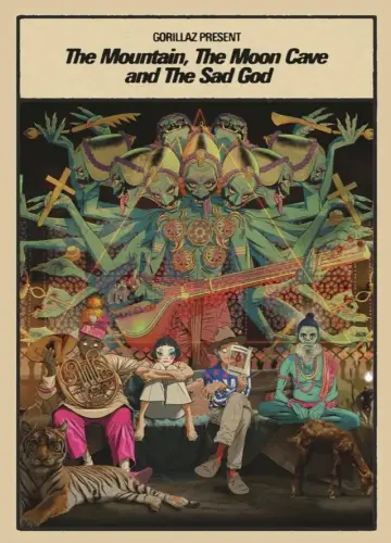 Plakat do filmu "Gorillaz Present: The Mountain, The Moon Cave and The Sad God" #812382
