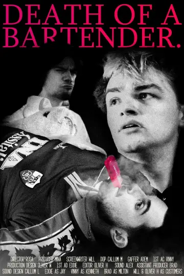 Death of a Bartender plakat