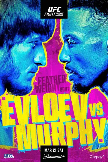 Plakat do filmu "UFC Fight Night 270: Evloev vs. Murphy" #782501