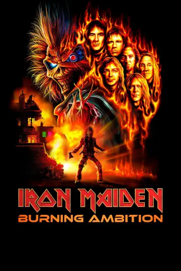 Plakat do filmu "Iron Maiden: Burning Ambition" #780485