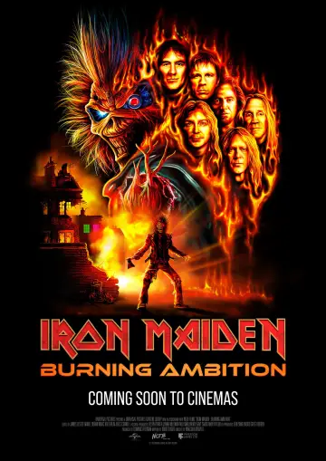 Plakat do filmu "Iron Maiden: Burning Ambition" #816790