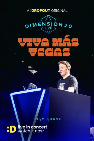 Plakat do filmu "Dimension 20 Live: Viva Más Vegas" #776130