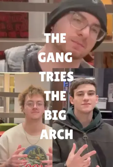 Plakat do filmu ""The Gang Tries The Big Arch"" #795160