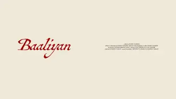 Zasłona do filmu "Baaliyan" #849006