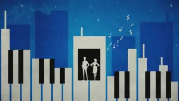 Zasłona do filmu "Une histoire de la musique d