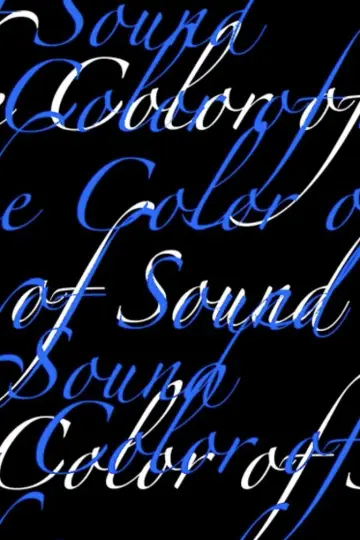 The Color of Sound plakat