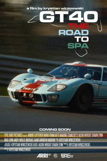 Plakat do filmu "GT40: The Road to Spa" #777405