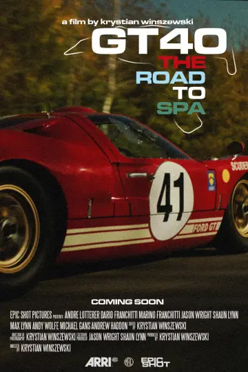Plakat do filmu "GT40: The Road to Spa" #777407