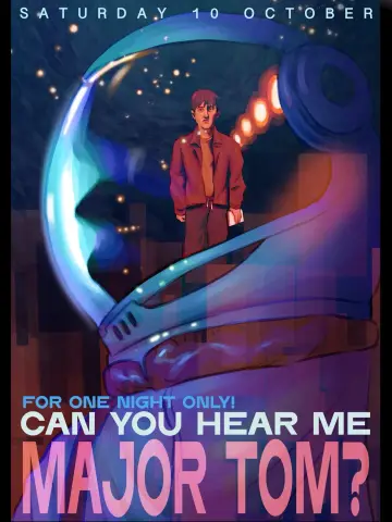 Can you hear me Major Tom? plakat