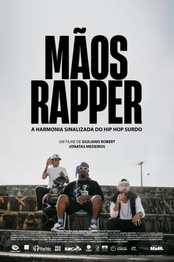 Mãos Rapper: A Harmonia Sinalizada do Hip Hop Surdo plakat