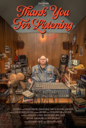 Plakat do filmu "Thank You for Listening" #1650177