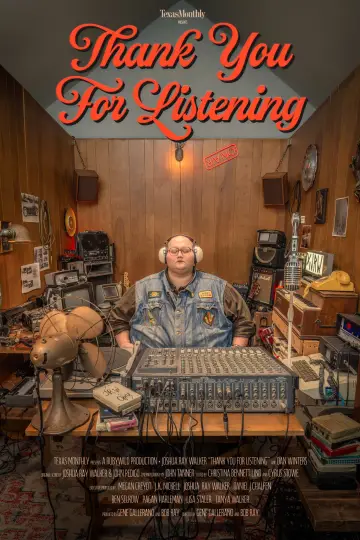 Plakat do filmu "Thank You for Listening" #1650178