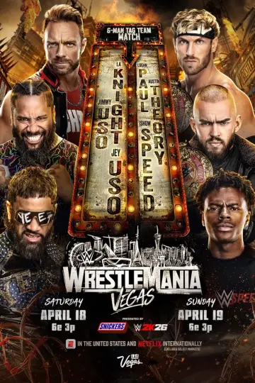 Plakat do filmu "WWE WrestleMania 42 - Saturday" #798115