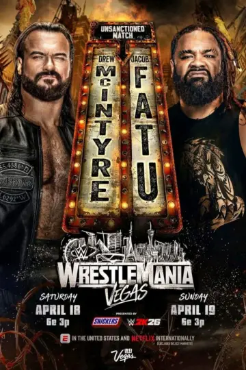 Plakat do filmu "WWE WrestleMania 42 - Saturday" #798118
