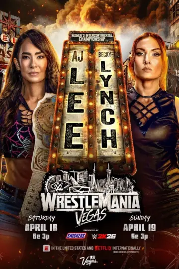 Plakat do filmu "WWE WrestleMania 42 - Saturday" #798121