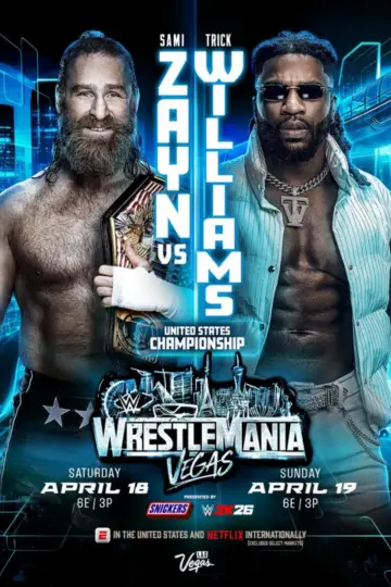 Plakat do filmu "WWE WrestleMania 42 - Sunday" #798449