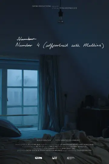 Plakat do filmu "Nummer 4 (zelfportret met Mattias)" #794423