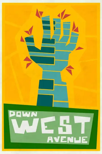 Down West Avenue plakat