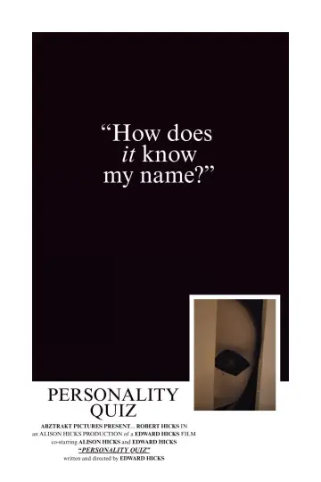 Plakat do filmu "Personality Quiz" #835330