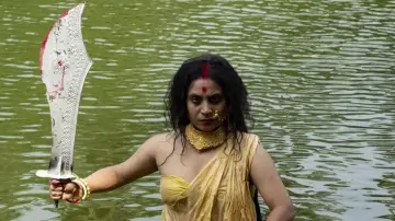 Zasłona do filmu "বিসর্জন" #800017