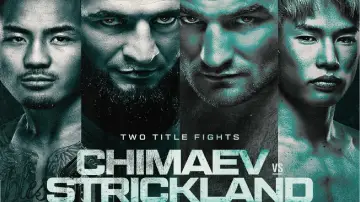 Zasłona do filmu "UFC 328: Chimaev vs Strickland" #832980