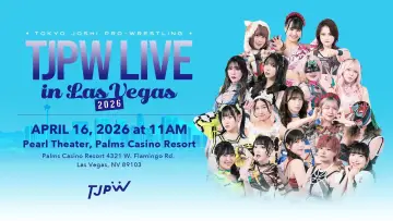 Zasłona do filmu "TJPW Live in Las Vegas 2026" #857593