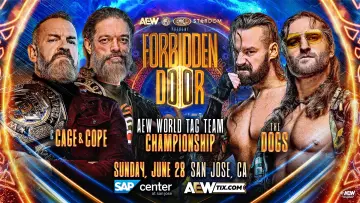 Zasłona do filmu "AEW x NJPW x CMLL x Stardom Present Forbidden Door 2026" #926982