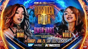 Zasłona do filmu "AEW x NJPW x CMLL x Stardom Present Forbidden Door 2026" #926990