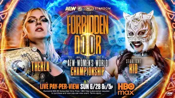Zasłona do filmu "AEW x NJPW x CMLL x Stardom Present Forbidden Door 2026" #954956