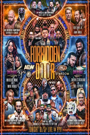Plakat do filmu "AEW x NJPW x CMLL x Stardom Present Forbidden Door 2026" #954958