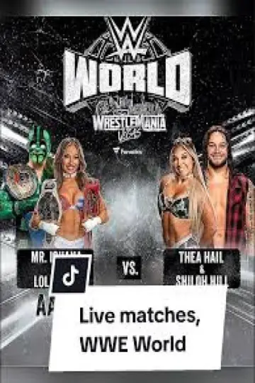 Plakat do filmu "LIVE matches from WWE World: April 16, 2026" #1291876