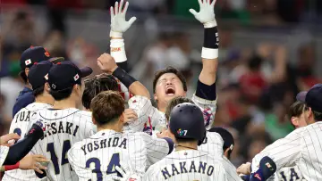 Zasłona do filmu "戦いの向こう 侍たちの記録 2026 WORLD BASEBALL CLASSIC" #847283