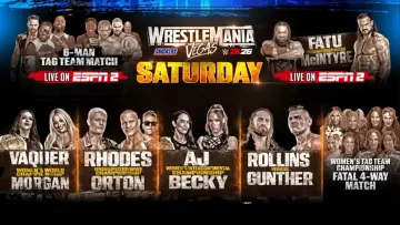 Zasłona do filmu "WWE WrestleMania 42 – Saturday" #834617